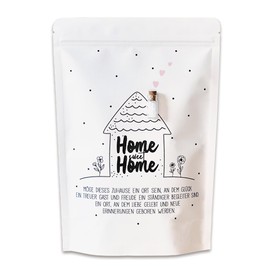 Brot Salz Einweihungsgeschenk Wohnung Haus Umzugsgeschenk | Geschenk zum Richtfest Einzug Umzug in Geschenktüte | Einzugsgeschenk neues Zuhause Brotbackmischung Mitbringsel zur Einweihungsparty