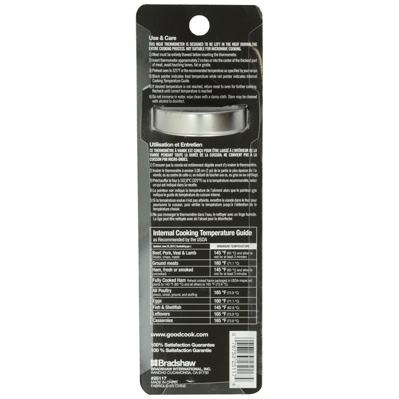 Good Cook S/S Meat Thermometer