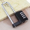 HOJLKLD Cabinet Lock, 4 Digit Combination Padlock, Stainless Steel Gym