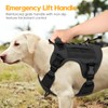 Heavy-Duty Tactical Dog Harness for Large Dogs, Adjustable Reflective Vest