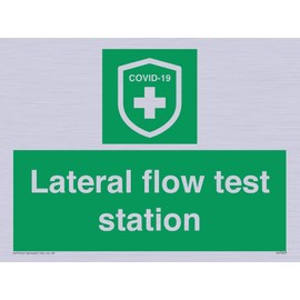 Viking Signs SH7263-A5L-S Lateral flow test station, 150.0 mm*200.0 mm*1.0 mm