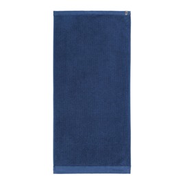 ESSENZA Connect Organic Hand Towel Plain Blue 50 x 100 cm