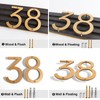 5 Inch Address Numbers 4 - Easy Installation With Screw