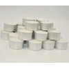 30 Tea Lights Diameter 39 mm 22 mm White with