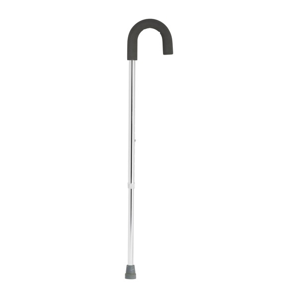 Drive Medical Round Handle Aluminum Walking Cane With Foam Grip,