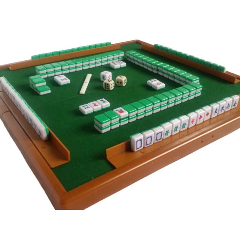 Boa Sorte Mahjong Mini Size Full Set Portable Folding Table