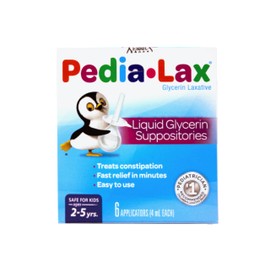 Pedia-Lax Liquid Glycerin Suppositories, 6 Applicators by CB2