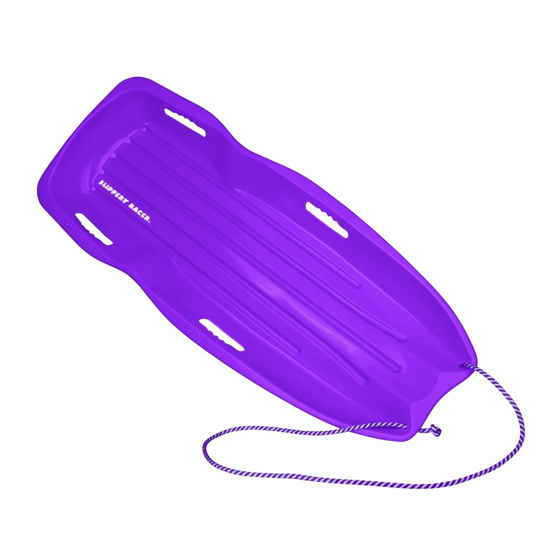 Slippery Racer Downhill Xtreme Flexible Adults and Kids Plastic Toboggan