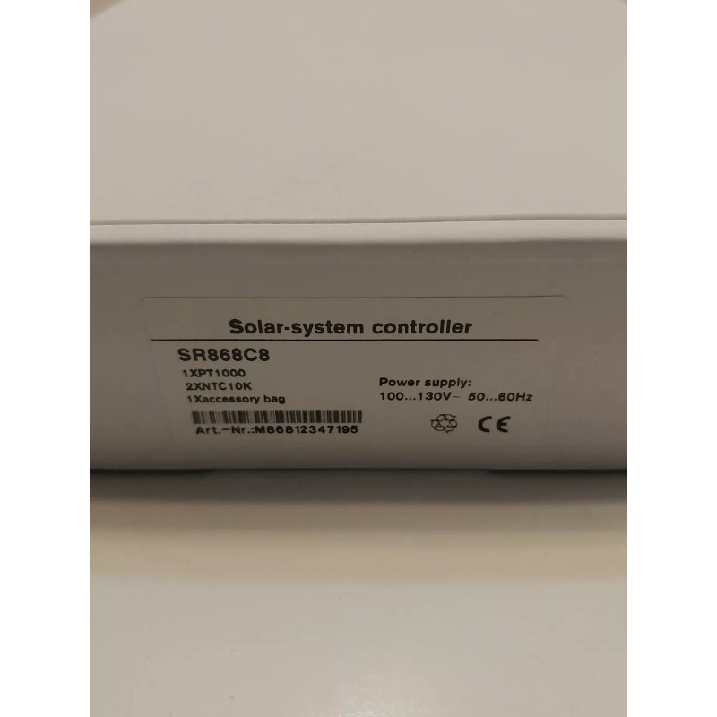 2XNTC10K Solar System Controller SR868C8 for Split Pressurized Hot Water