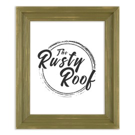 The Rusty Roof-Distressed Cimarron Oregano-Solid Wood Picture Frame-18x24