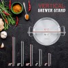 CONCORD Stainless Steel Vertical Al Pastor Skewer with Plate