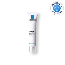 La Roche-Posay Cicaplast Gel B5 Tratamiento Reparador para Cicatrices con Complejo Mineral de Cobre, Zinc y Manganeso, Textura Transparente de Silicon
