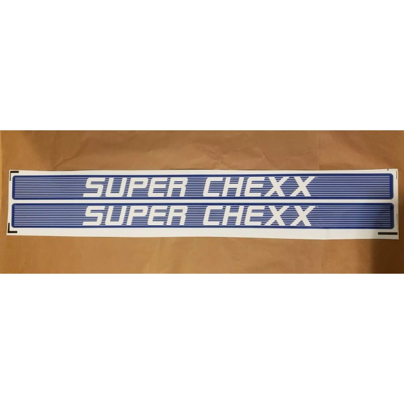 1x Original BLUE Super Chexx Bubble Dome Hockey - Side