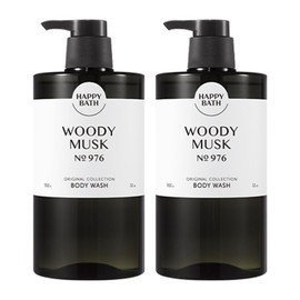 Happy Bath Original Collection Woody Musk Body Wash 910g x 2 + free gift / 해피바스 오리지널 컬렉션 우디머스크 바디워시 910g 2개 + 사은품증정