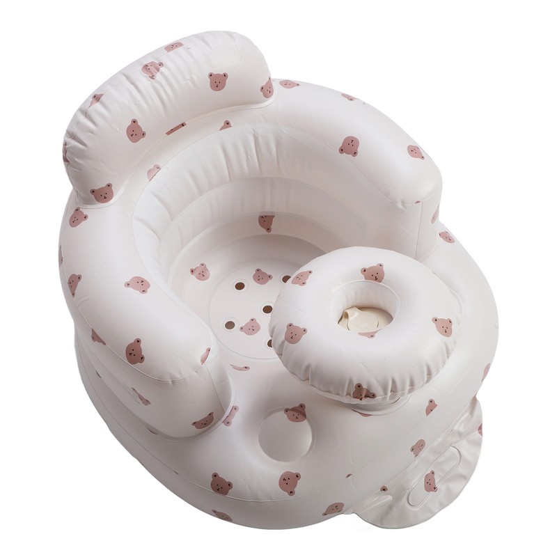Baby Inflatable Seat Infant Back Support Sofa Sitting Up Toddler