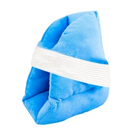 Heel Cushion Protector Pillow Blue Adjustable Relieve Pressure Heel Protector Pillow for Reducing Sores