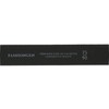 FASHIONGEN - LUNA Women's Italian Leather Belt, Black (gold buckle)