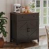 ChooChoo Kitchen Storage Cabinet, Coffee Bar Cabinet, Buffet Sideboard Cabinet