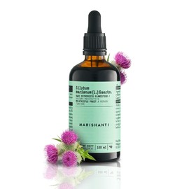 Milk Thistle (Silybum Marianum) Alcohol-Free Mother Tincture - Liquid Extract - Drops - 100ml - Dietary Supplement - Marishanti - 100% Natural and Vegan