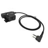 stdgove 2Pin Military U94 PTT System with NATO Wiring Navigation