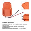 Battery Adapter with Fixing Hole Power Dock Adapter for RIDGID