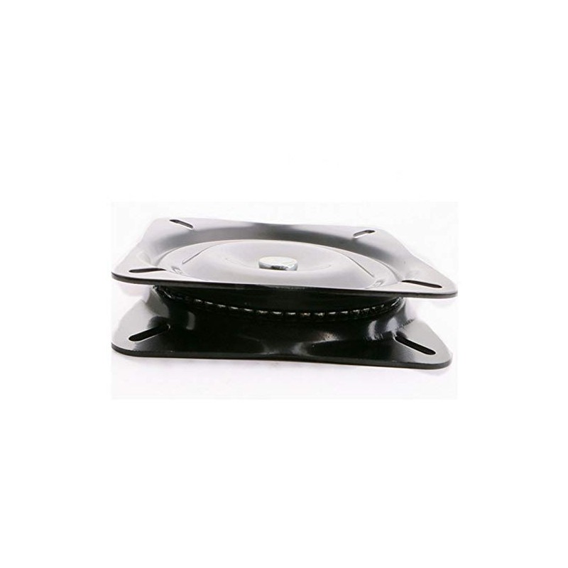 Lheng 8 Inch Black Heavy Duty Painted Square Turntable 360