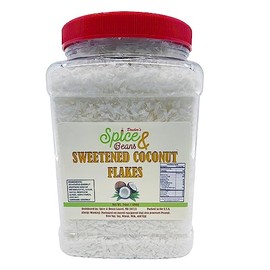 DSB Premium Coconut Flakes | Sweetened | Packed in the USA | (1.5 lb.)