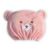 Bath Caps, Absorbent Hair Drying Wrap Towel, Cute Bear Embroidery
