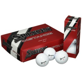Srixon Distance Golf Balls, White, One Dozen (2014 Version)