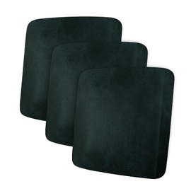 ANARACHON Couch Cushion Covers Sofa Seat Cushion Slipcovers Stretch Furniture Protector Couch Covers for 3 Cushion Couch Sofa (3 Pieces, Sofa Cushion Covers, Dark Green)
