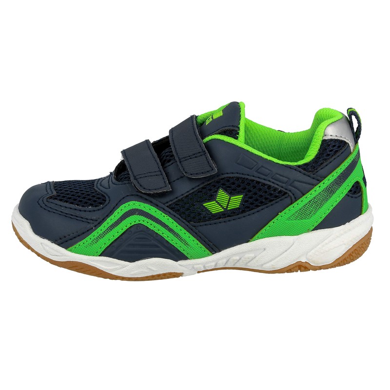 Lico Enjoy V Unisex Multisport Indoor Schuhe, Marine/ Lemon, 36