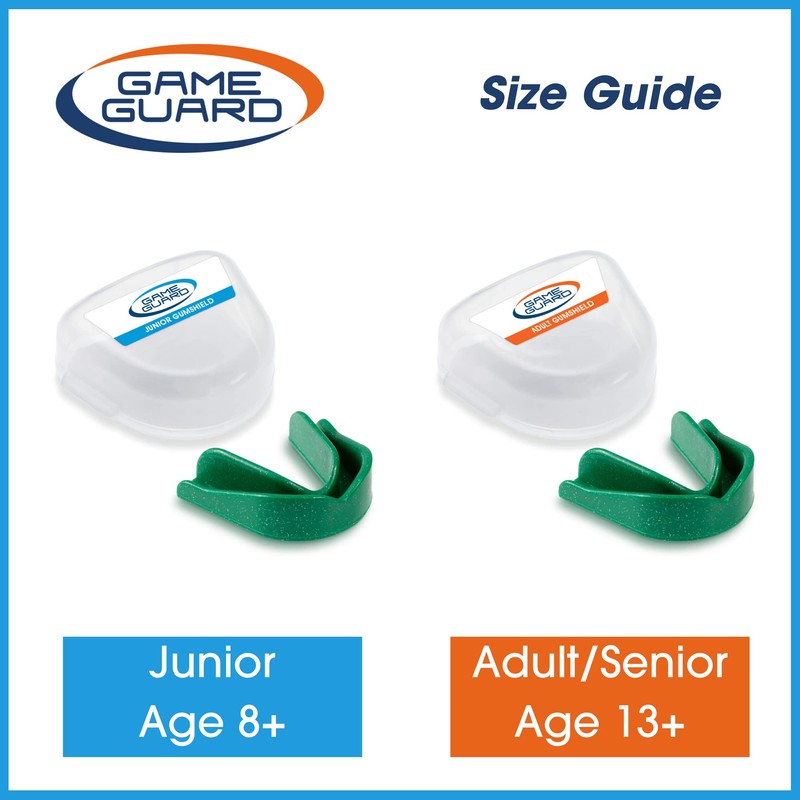 GAME GUARD – 10 x Boil & Bite Mouth Guards/Gum