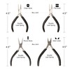 Beadsmith Super Fine Plier Set Tool Kit 4 Pieces With
