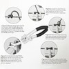 KIMISS Archery Tools D Loop Tool Aluminum Alloy Archery Compound