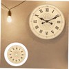 SHINEOFI Wall Clock Dial Replacement Sturdy Round Dial for DIY