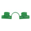 50Pcs Greenhouse Clamp PE Plastic 2 Head Plant Film Clamp