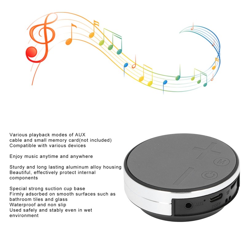 Bone Conduction Speaker, True Speakers Mini Portable Stereo Sound Portable