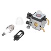 Carburetor Ignition Coil Sparking Plug Set for STIHL FS75 FS80