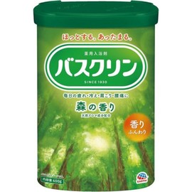Barscreen Bath Salt Scent of the Forest 600g Bath Salt 30 Servings Fatigue, 600g (x 1) / 바스크린 입욕제 숲의 향기 600g 입욕제약 30회분 피로, 600그램 (x 1)