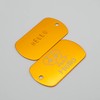 Aluminium Engraving Blanks Aluminium Rectangle Blank Tags Punching Blanks Engraving