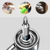 105° Angle Wrench Attachment Adapter Multi-Function Bend Screwdriver Bit Angle