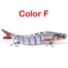 CHSEEO 1PC Multi-jointed Fishing Lure Hard Bait Fishing Hooks Multi-segments