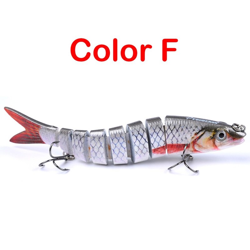 CHSEEO 1PC Multi-jointed Fishing Lure Hard Bait Fishing Hooks Multi-segments