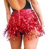 Yollmart - Faldas con borlas para mujer, pantalones cortos y