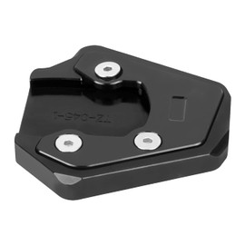 Worldmotop Motorcycle Kickstand Pad Enlarger Extension Side Stand Plate Replacement for Suzuki GSX-S750 GSXS750 1000 GSX-S1000 GSX-S1000F Support Foot Pad (black)