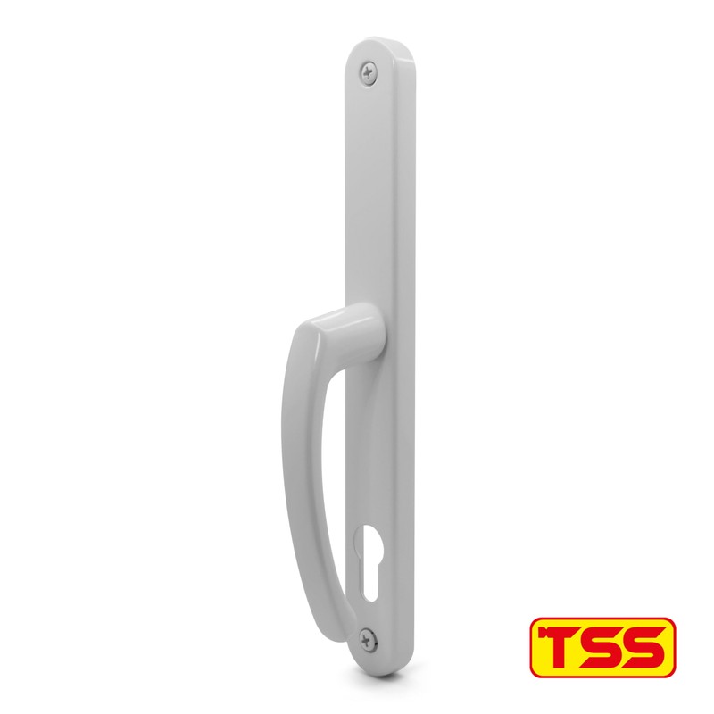TSS UPVC Door Handles Set - Lever Moveable Pad -