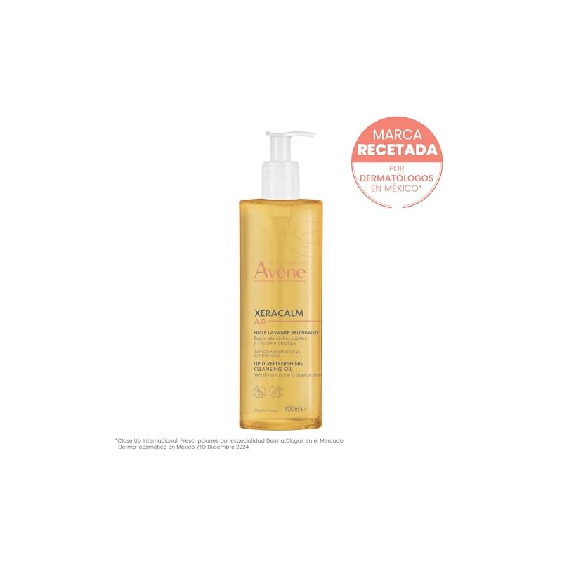 Avne Xeracalm A.D. - Olio Detergente Liporestitutivo, 400ml (Small)