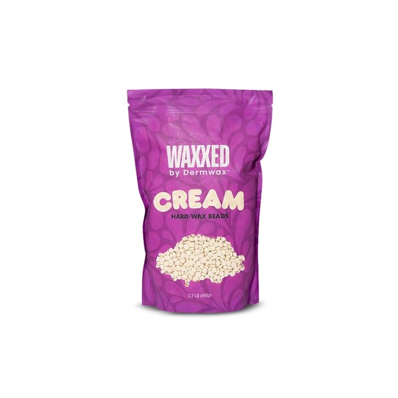 WAXXED Cream Hard Wax Beads 2.2LB – Professional Cream Hard