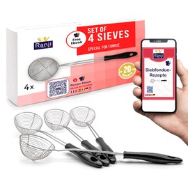 Ranji Fondue Net Stainless Steel, Easy Care, for Fondue Evenings