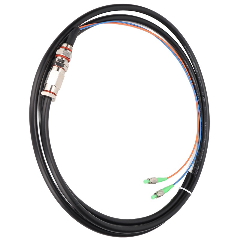 Fiber Optic Cable 2 Strands Protection Function Easy to Install
